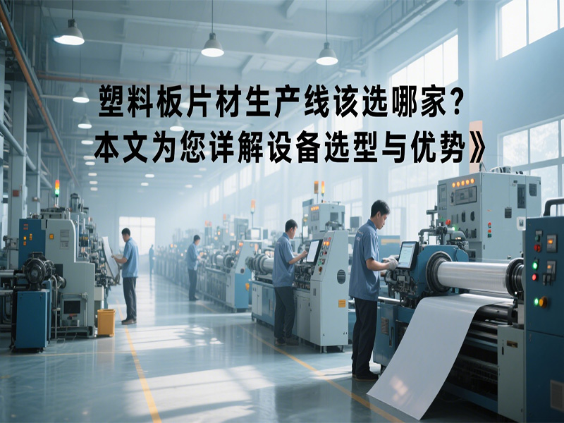 塑料板片材生產(chǎn)線該選哪家？本文為您詳解設(shè)備選型與優(yōu)勢?