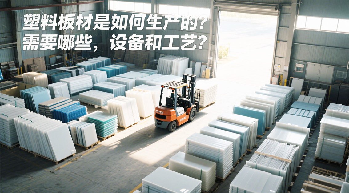 塑料板材是如何生產(chǎn)的？需要哪些設(shè)備和工藝？20250725.jpg