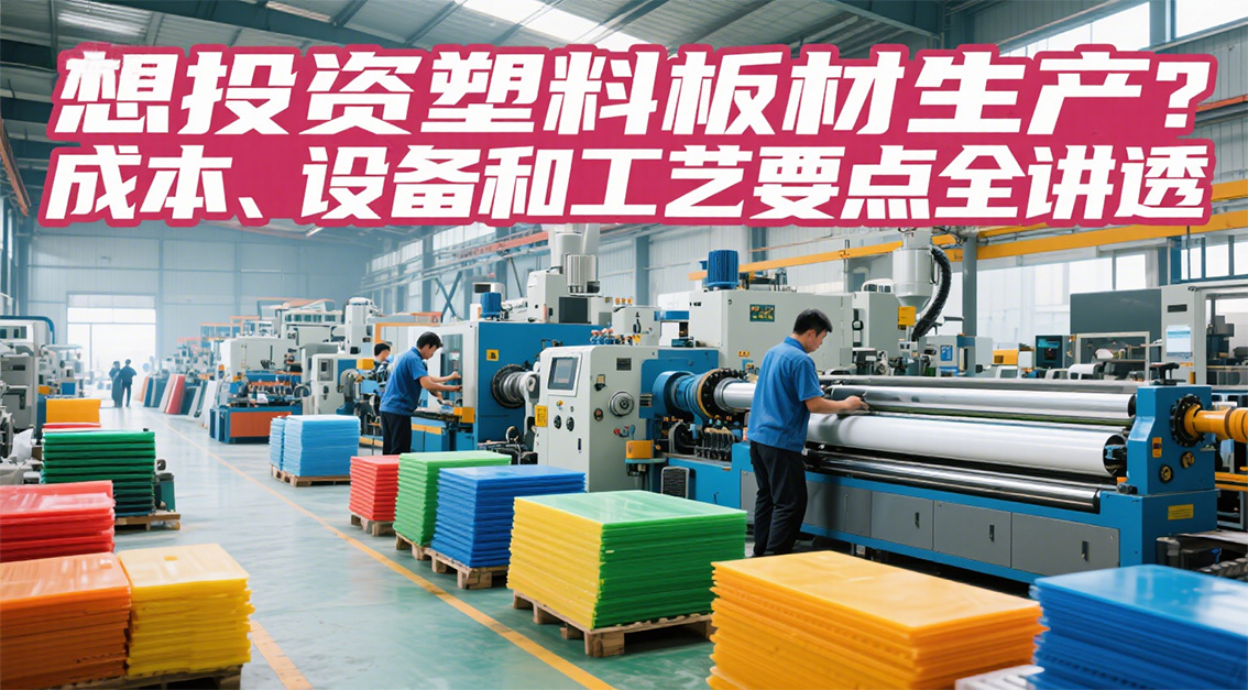 想投資塑料板材生產(chǎn)？成本、設(shè)備和工藝要點全講透20250726.jpg