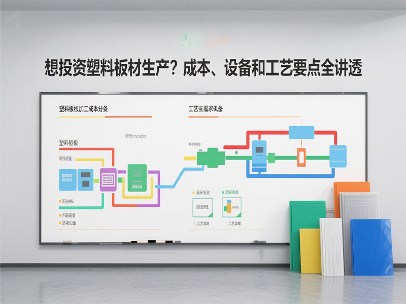 想投資塑料板材生產(chǎn)？成本、設(shè)備和工藝要點全講透