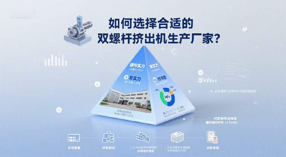 如何選擇合適的雙螺桿擠出機(jī)生產(chǎn)廠家？