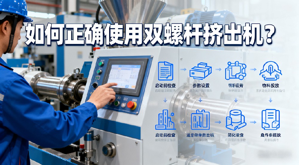 如何正確使用雙螺桿擠出機(jī)？