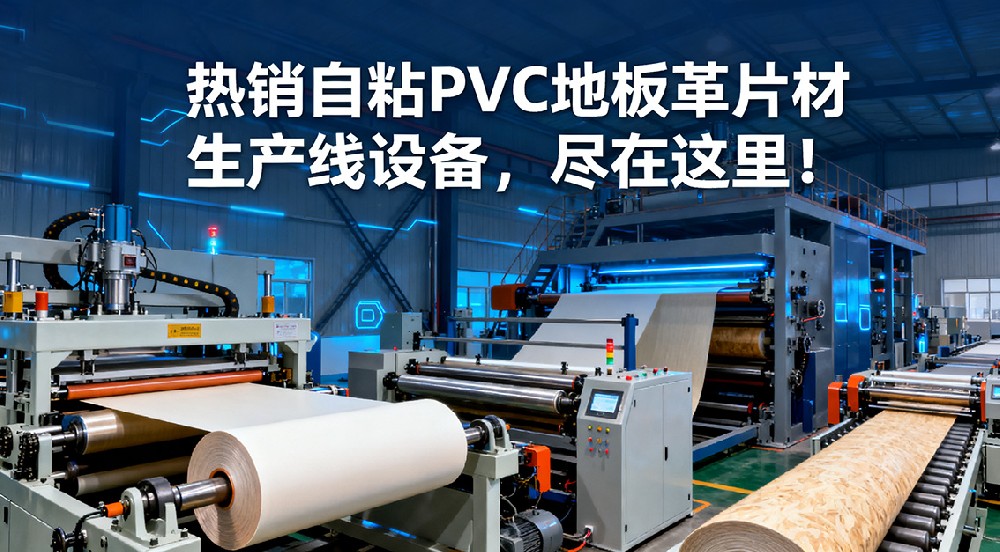 熱銷自粘PVC地板革片材生產(chǎn)線設(shè)備，盡在這里！