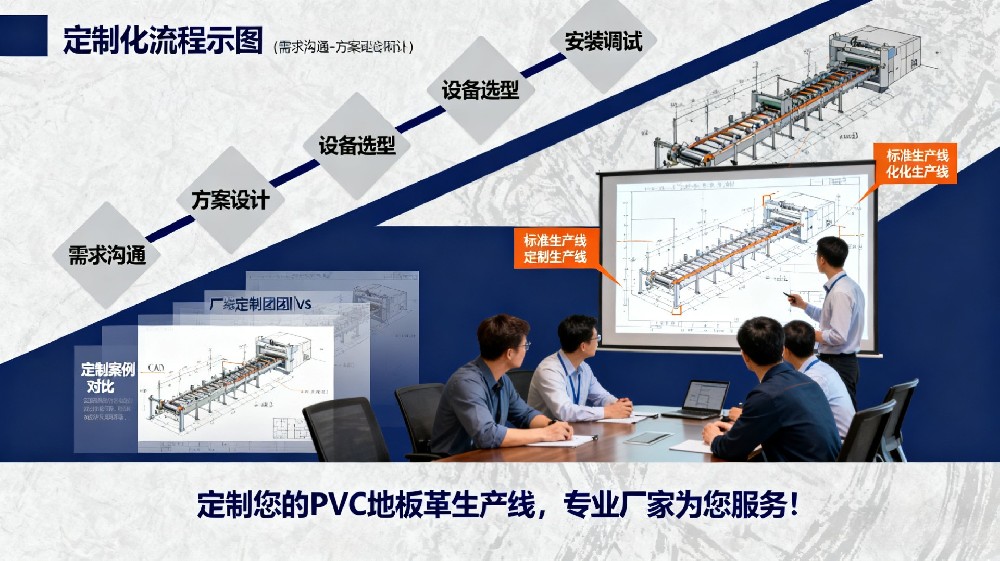 定制您的PVC地板革生產(chǎn)線，專業(yè)廠家為您服務(wù)！