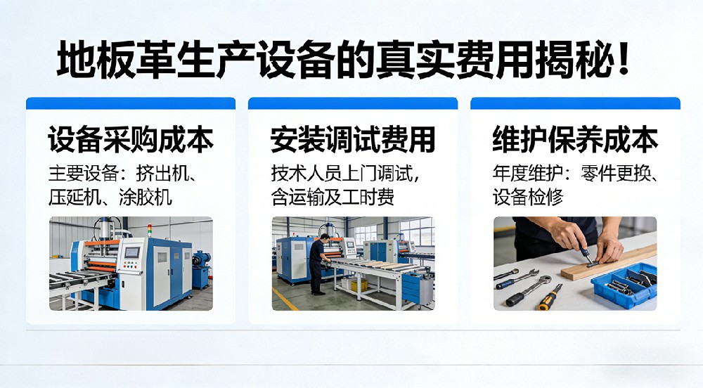 地板革生產(chǎn)設(shè)備的真實費用揭秘！